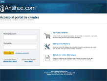 Tablet Screenshot of antilhue.cl